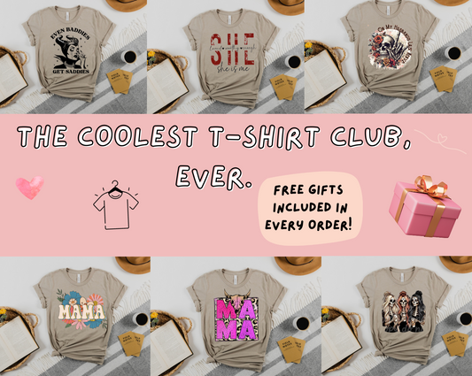 TSHIRT CLUB!